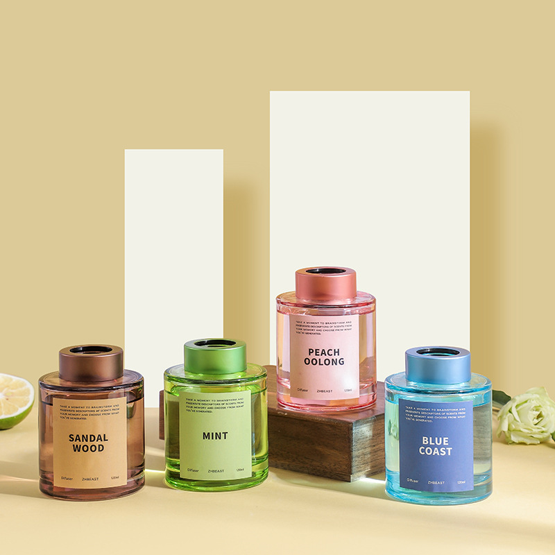 Home Fragrance That Lasts Long - 120ml Rietdiffuser Set Natuurlijke Essentiële Olie