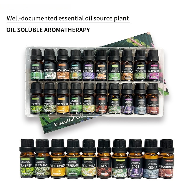 Home Fragrance Rose - 20 soorten aromatherapie etherische oliën set,