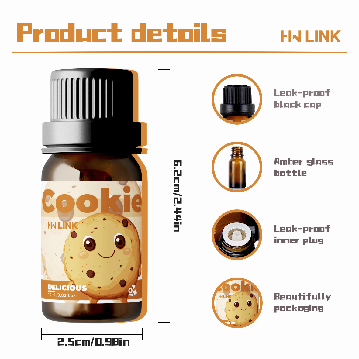 10ml Cookie Essentiële Oliën v - Home Fragrance Oil recensie en prijs