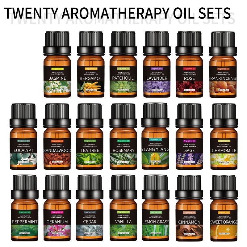 20 soorten aromatherapie ether - Home Fragrance Rose recensie en prijs