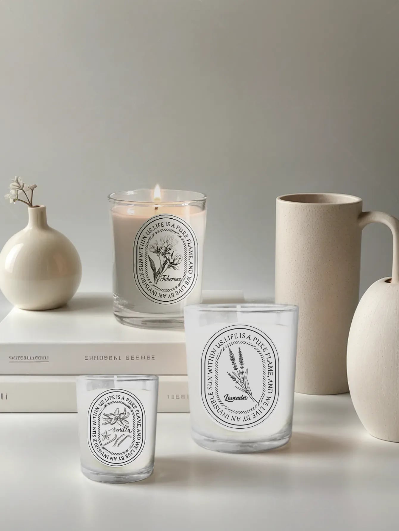 Vanille-, lavendel- en rozenka - Home Fragrance Rose recensie en prijs