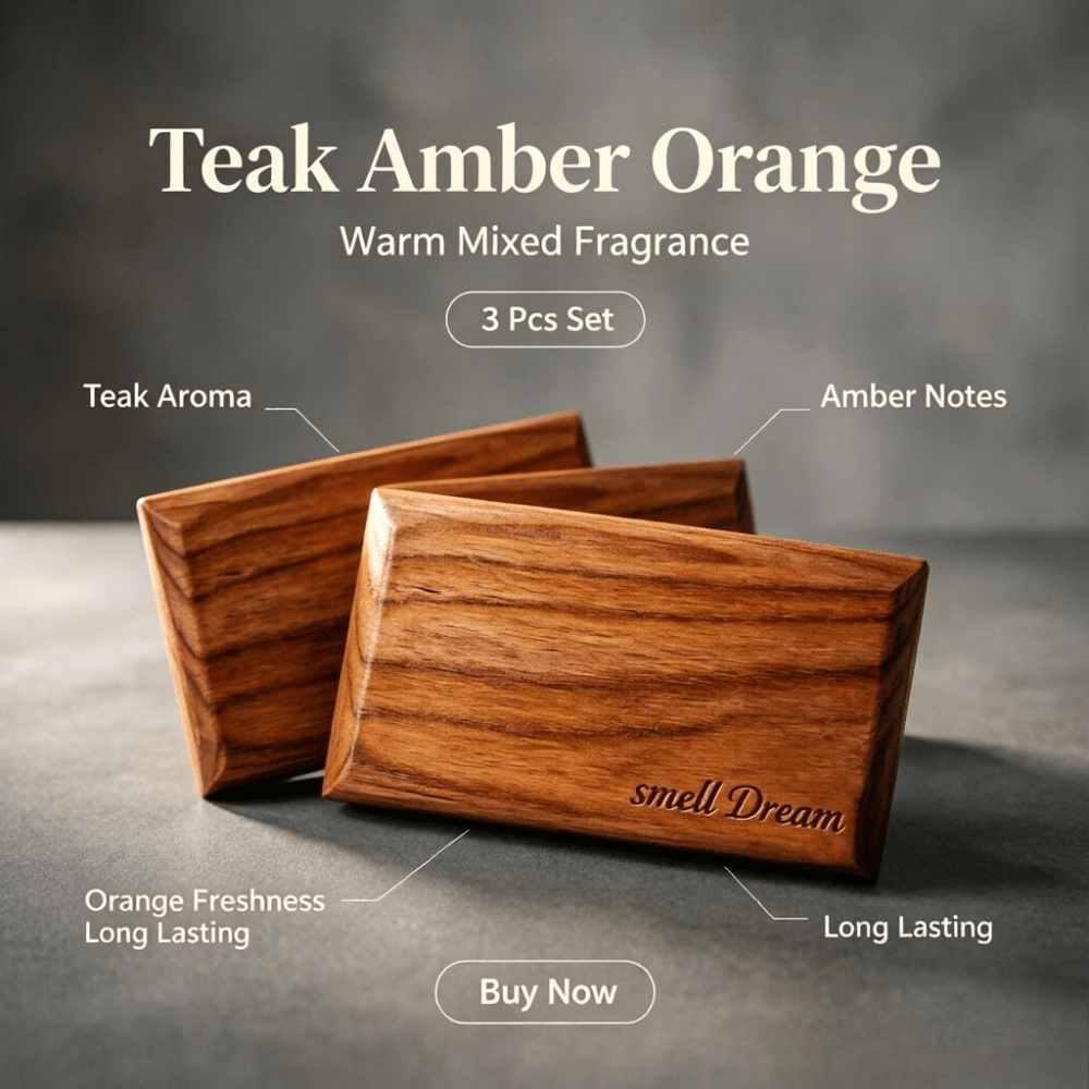 Auto-luchtverfrisser Teak Ambe - Home Fragrance That Lasts Long recensie en prijs